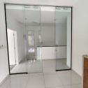 Glass Hanging Door
