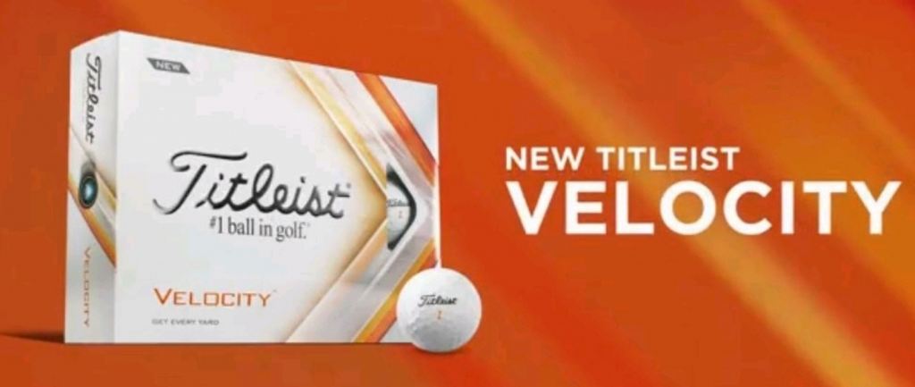 2023 Titleist Velocity White Golf Ball