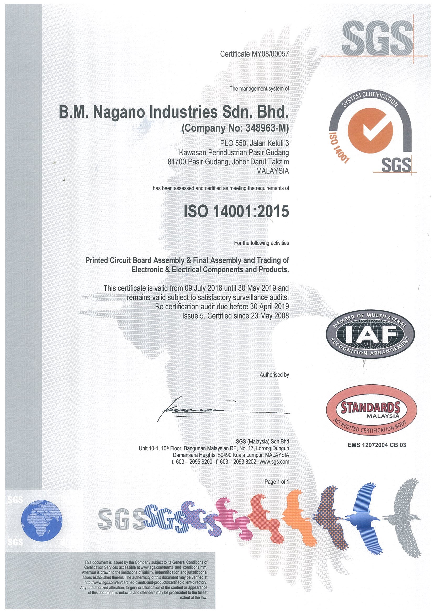 ISO 14001:2015