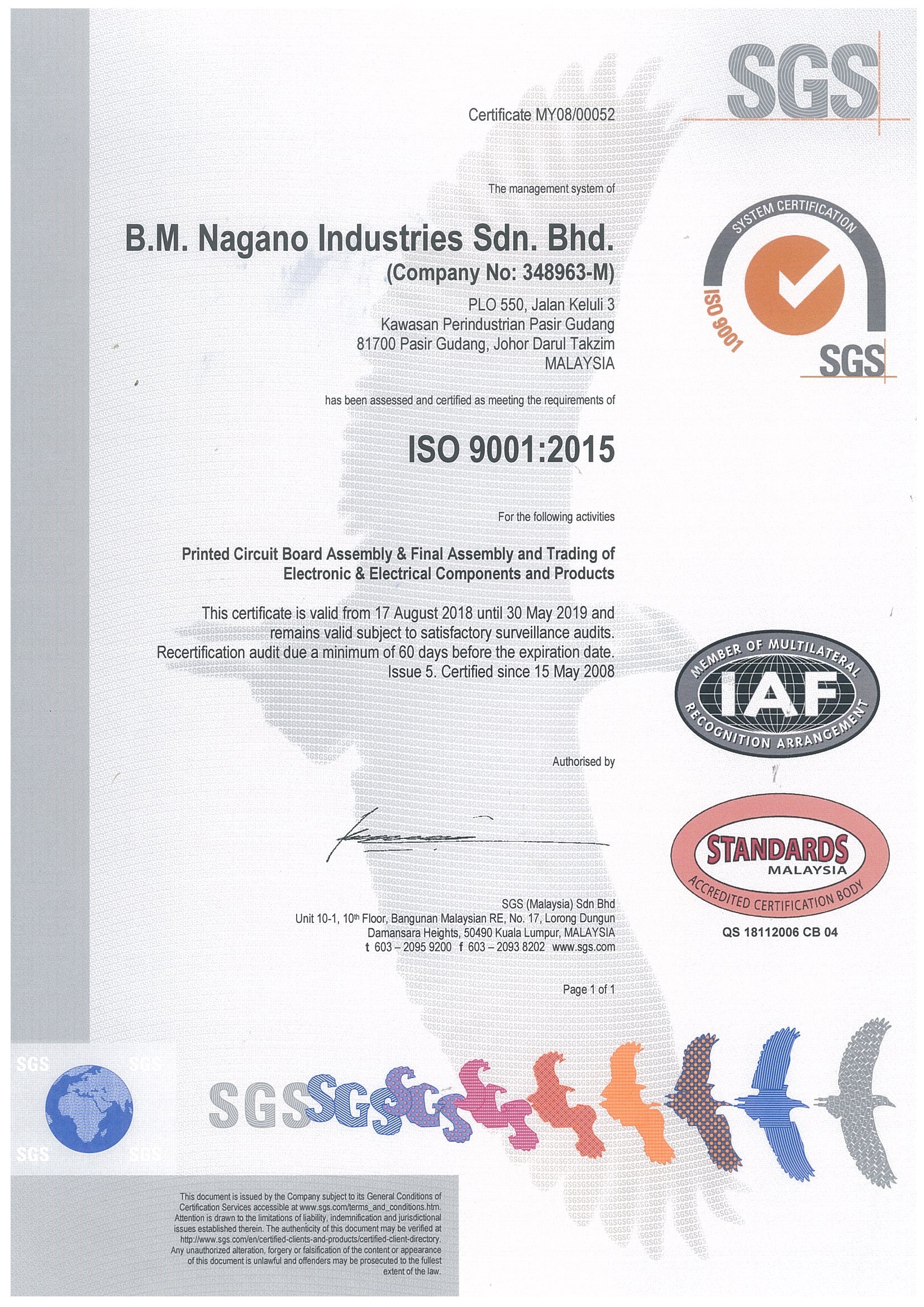 ISO 9001:2015