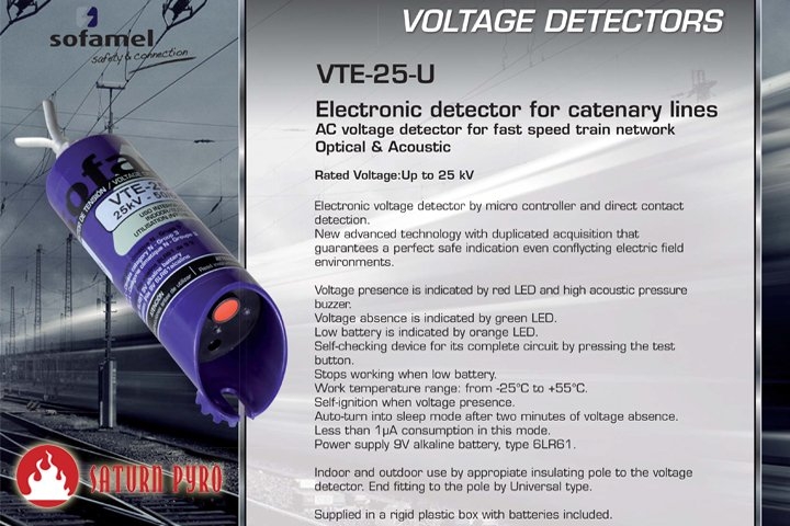 VOLTAGE DETECTORS VTE-25-U