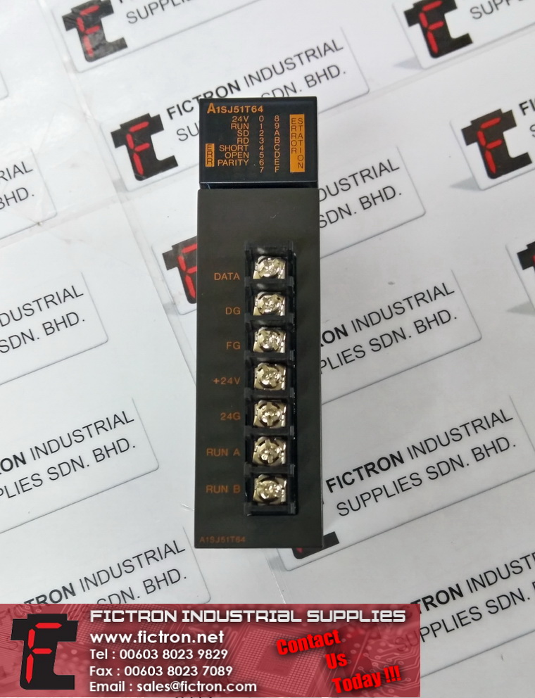 A1SJ51T64 A SERIES MITSUBISHI PLC Supply Repair Malysia Singapore Indonesia USA Portugal Russia