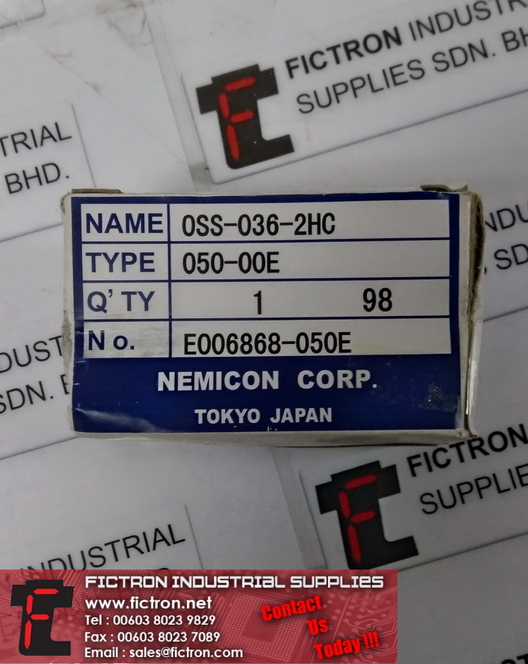 OSS-036-2HC OSS0362HC NEMICON ROTARY ENCODER Supply Malaysia Singapore Indonesia Portugal Russia USA