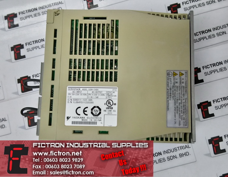 SGDM-15ADA SGDM15ADA SIGMA SERIES YASKAWA AC Servopack Supply Repair Malaysia Singapore Indonesia 