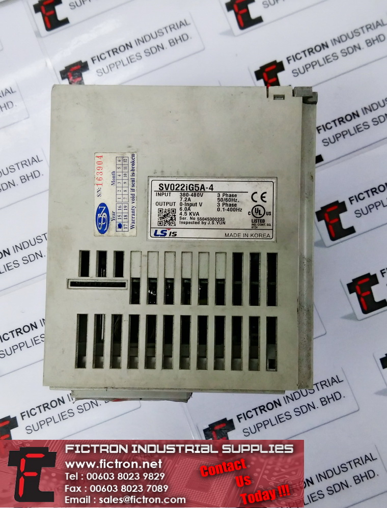 SV022iG5A-4 SV022iG5A4 Starvert LSIS Inverter Supply Repair Malaysia Singapore Indonesia USA Russia