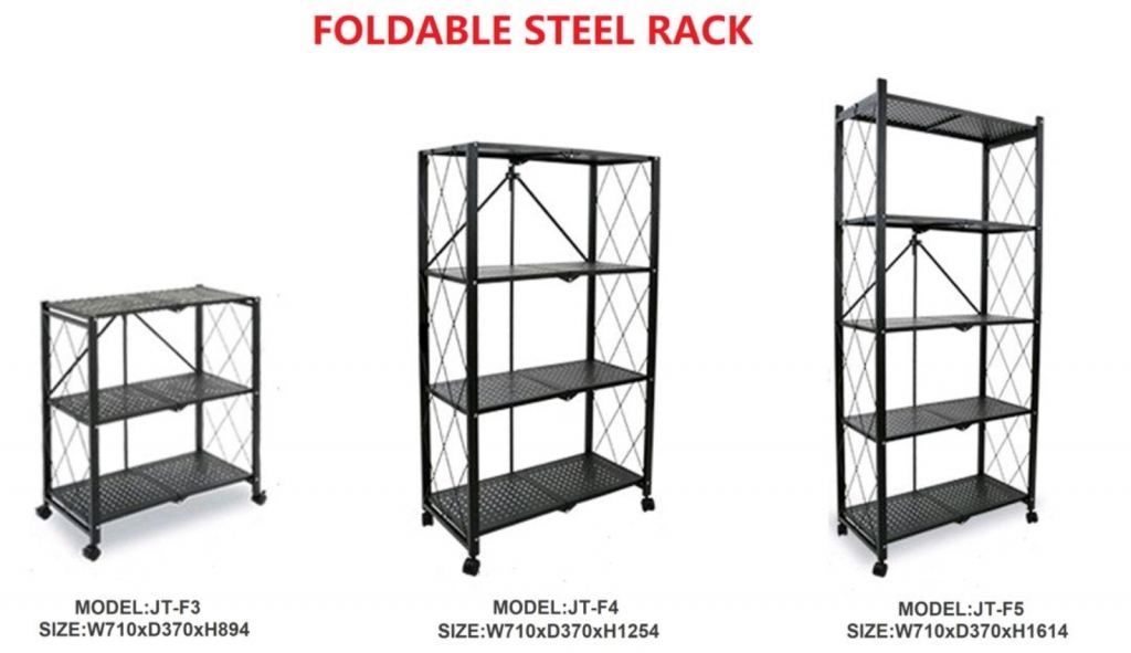 Foldable shelf Racking
