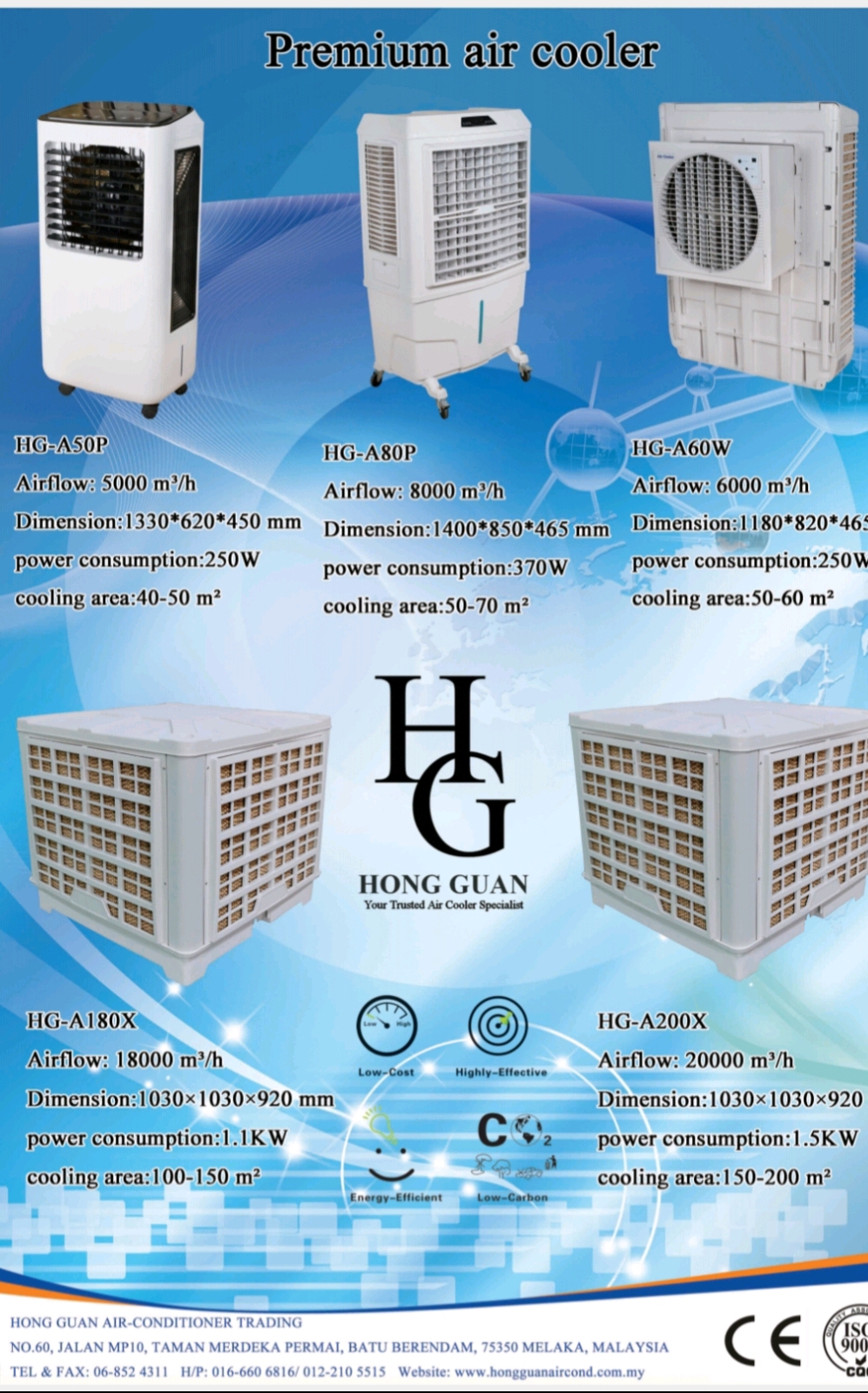 Premium Industry Inverter Air Cooler 