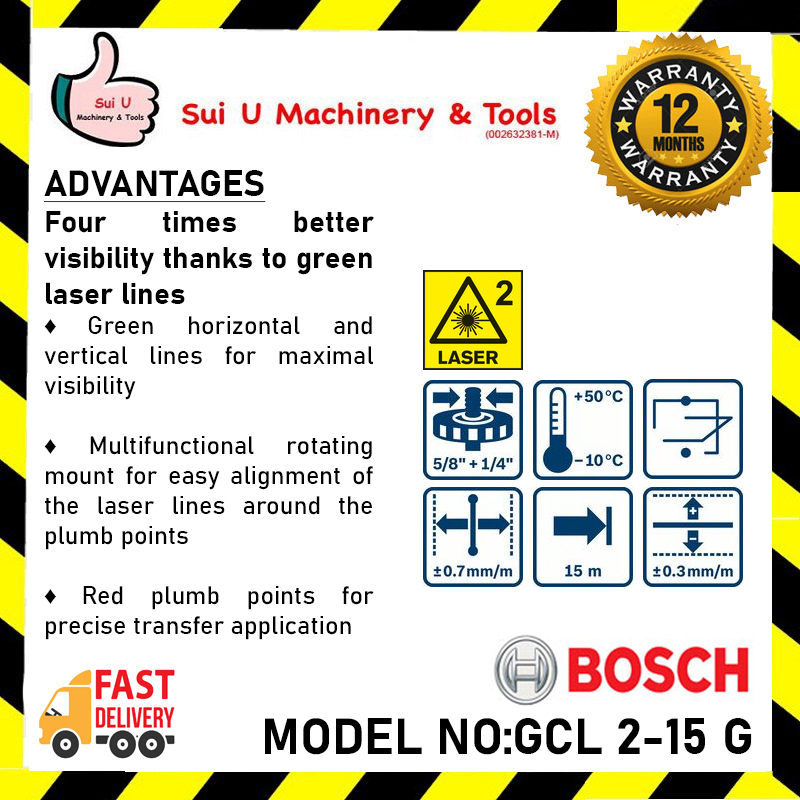 Buy Bosch Gcl 2 15 G Gcl2 15g Professional Combi Laser