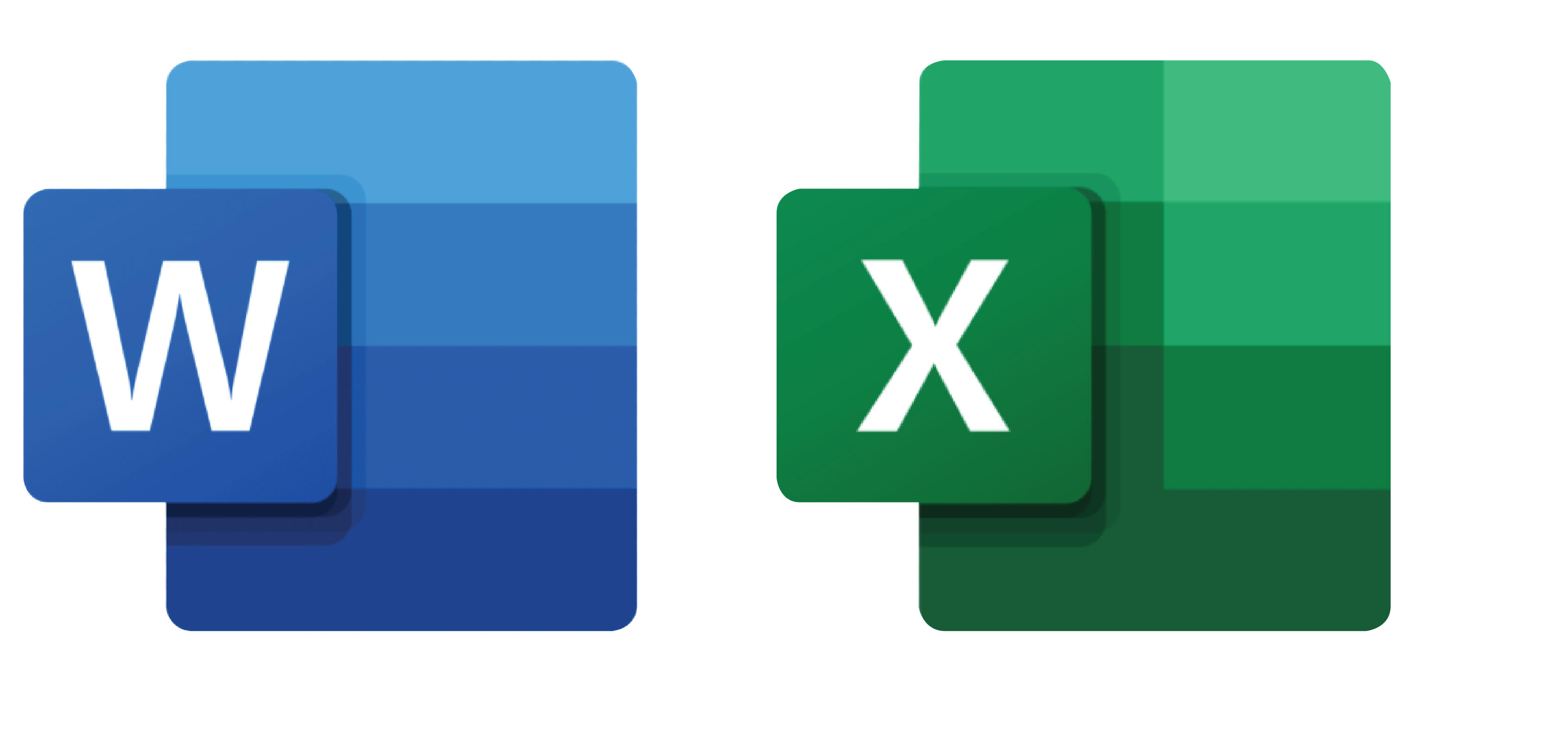 Logo Word Et Excel