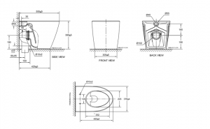 Selangor Acacia Evolution Back to Wall WC CL3229 Back to Wall WC - Water  Closet - American Standard from LTL Corporation Sdn Bhd