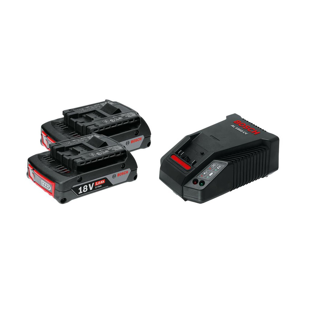 2 x GBA 18V 2.0Ah + AL 1860 CV Professional