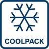 Optimal protection of the cells against excessive heat due to special, heat conductive housing