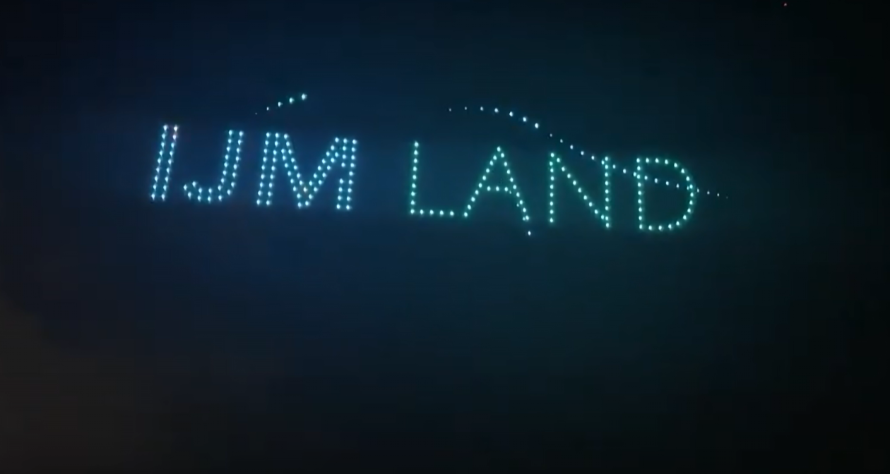 Drone Light Show for IJM Land