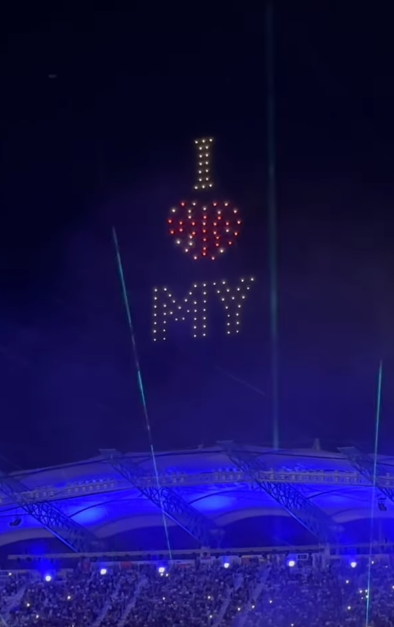 SUKMA Sarawak 2024 Drone Light Show