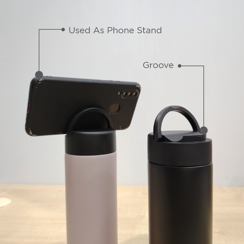 Phone stand feature