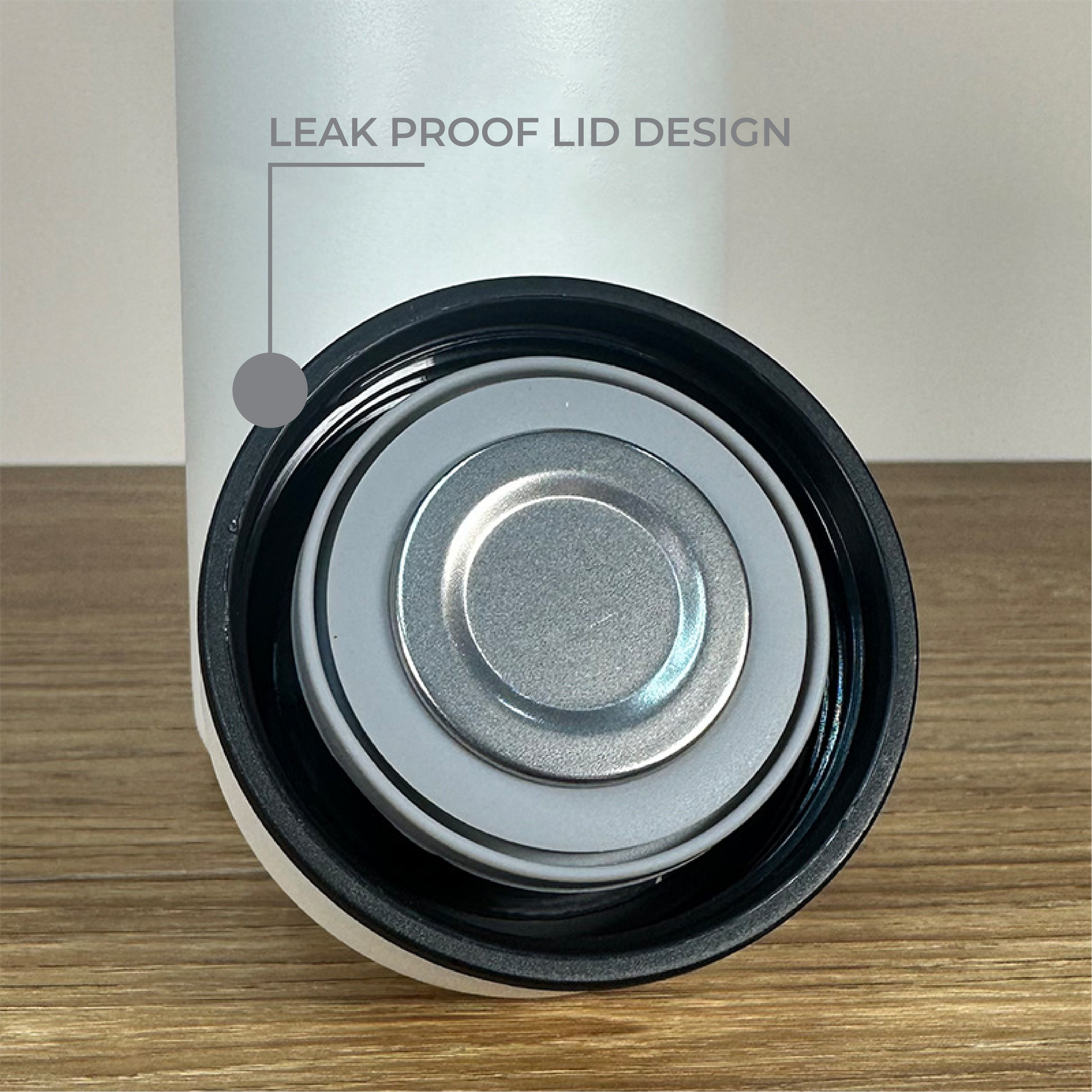 360 leak-proof design