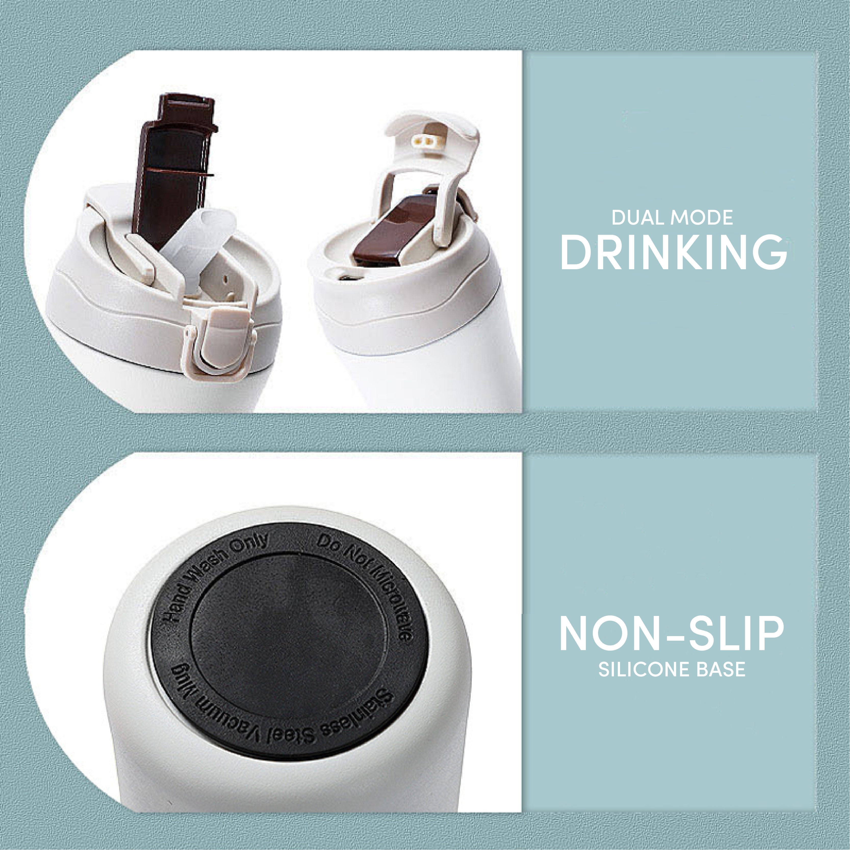 Non-slip silicone base