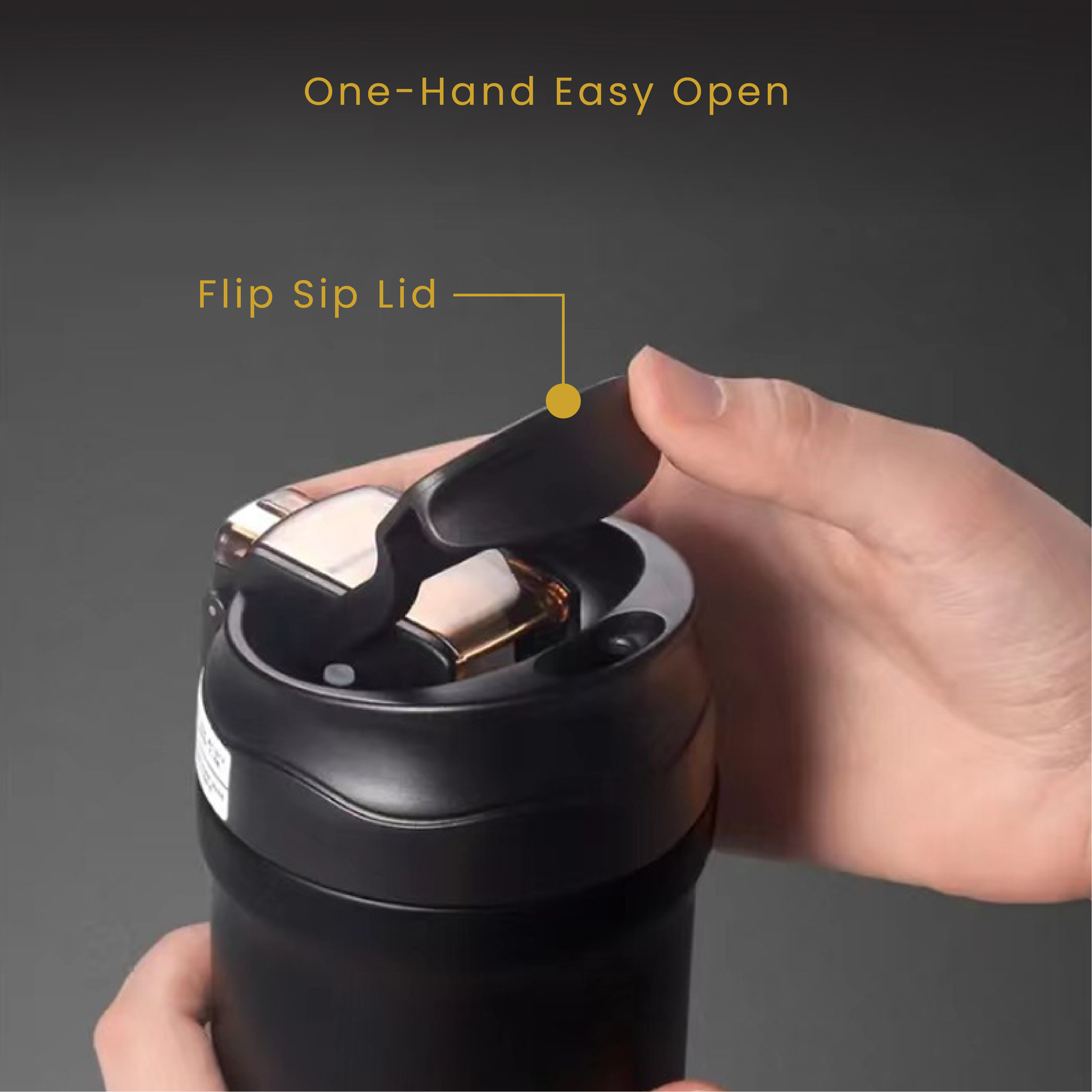 Flip lid design
