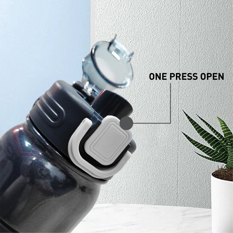 One press open design