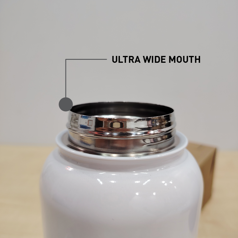Wide mouth design