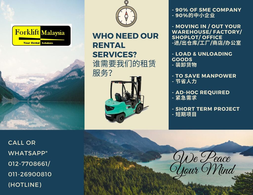 Forklift for Rent in Malaysia