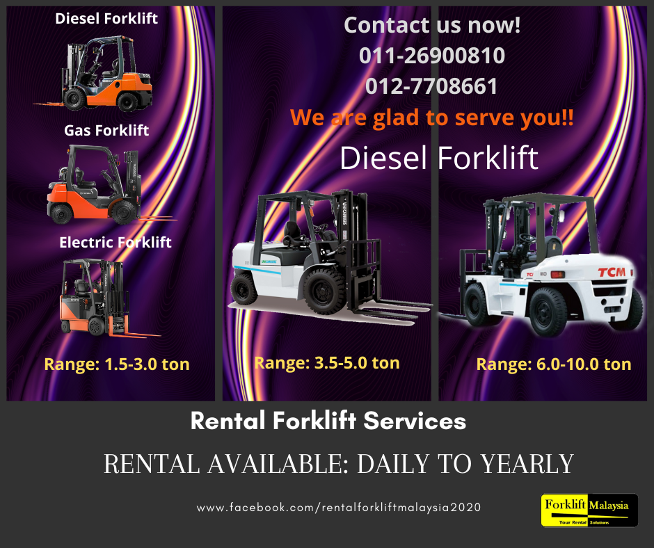 Forklift Rental Malaysia