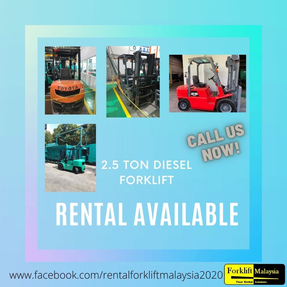 Forklift Rental Rate Malaysia
