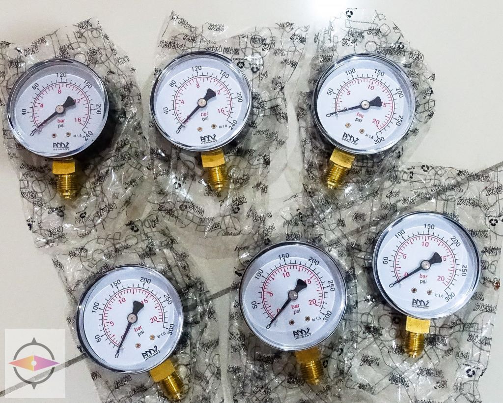 Calibrated and Return Pressure Gauge to Construction Company.
