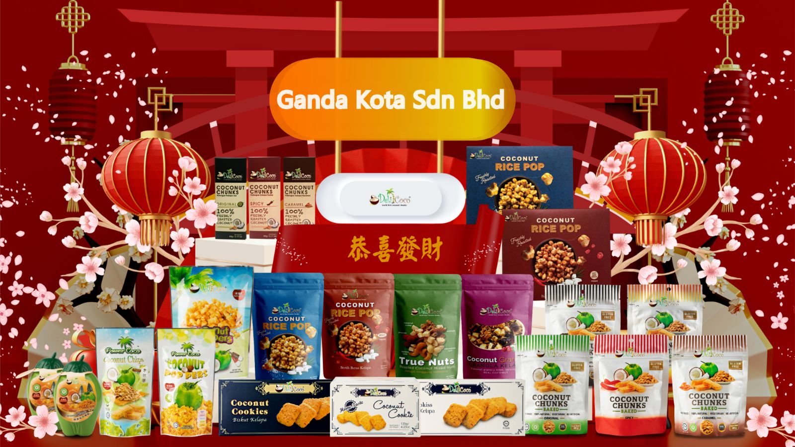 Welcome to Ganda Kota. Happy Chinese New Year in February. We look forward to serving you!