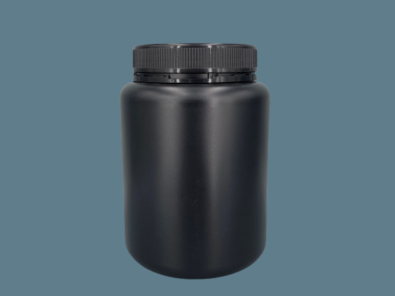 3kg HDPE Black Container