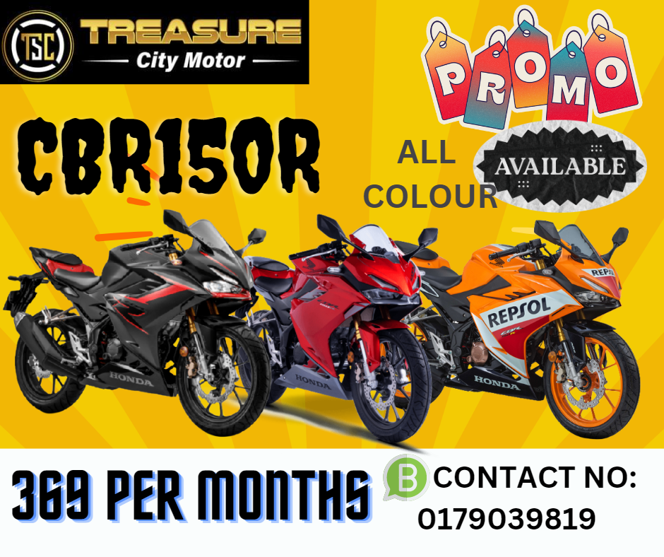 CBR150 R ALL COLOR AVAILABLE STOCK